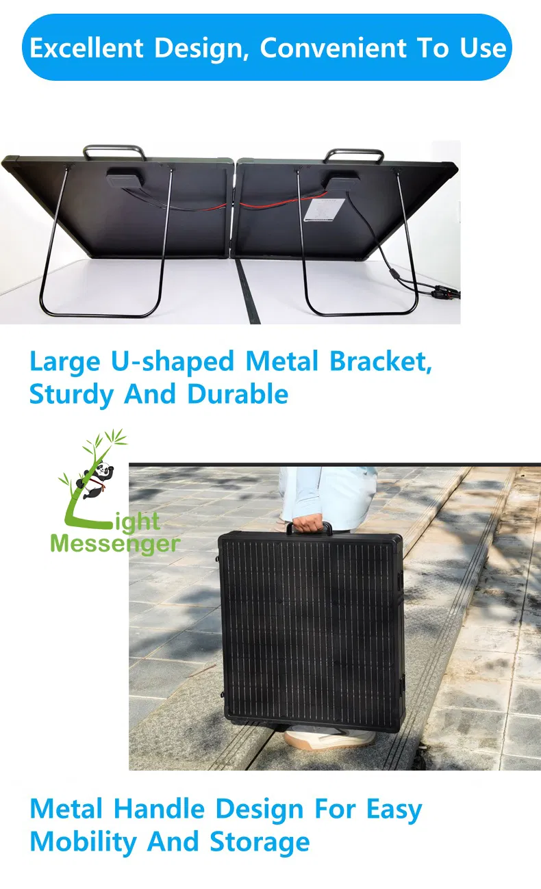 Painel Solar Portátil Dobrável