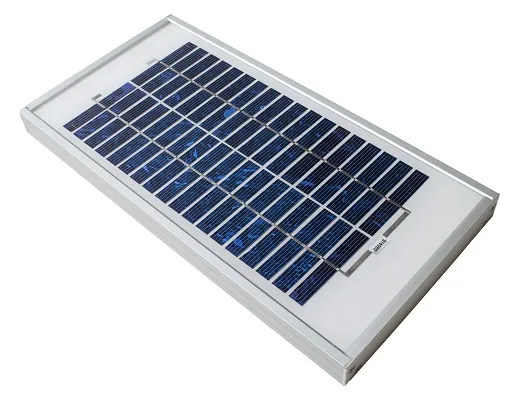 5W painel solar mini policristalino de grau A para sistema de iluminação LED fotovoltaica para casa