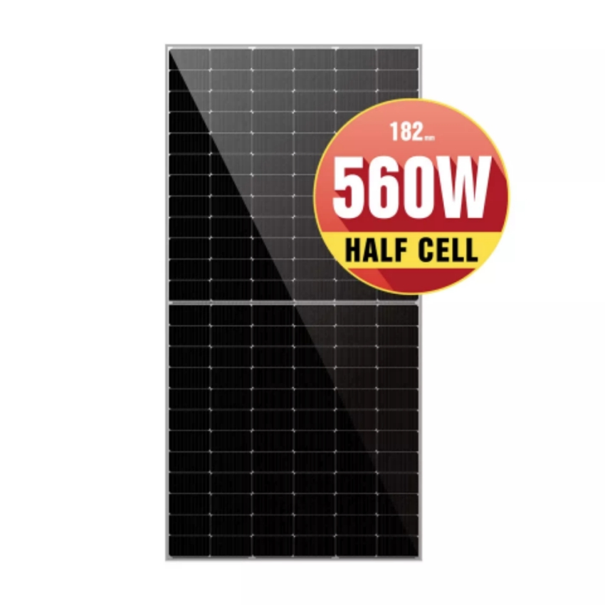 Painéis Solares Monocristalinos 48 Volt Painéis Solares Mono 530W 550W Wp Módulo PV