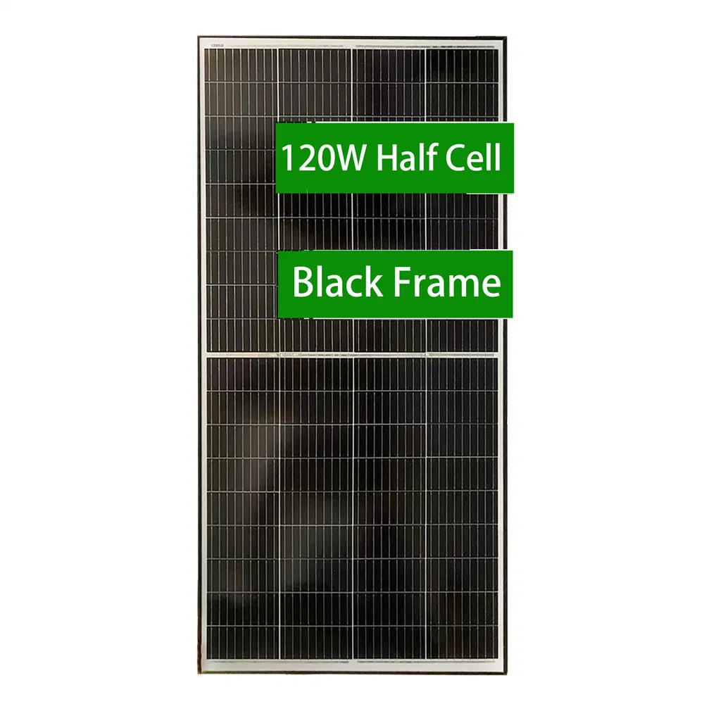 200W 220W 9bb Pequeno Painel Solar de Meia Célula Sistema de Energia Solar Off Grid para Telhas Solares Residenciais