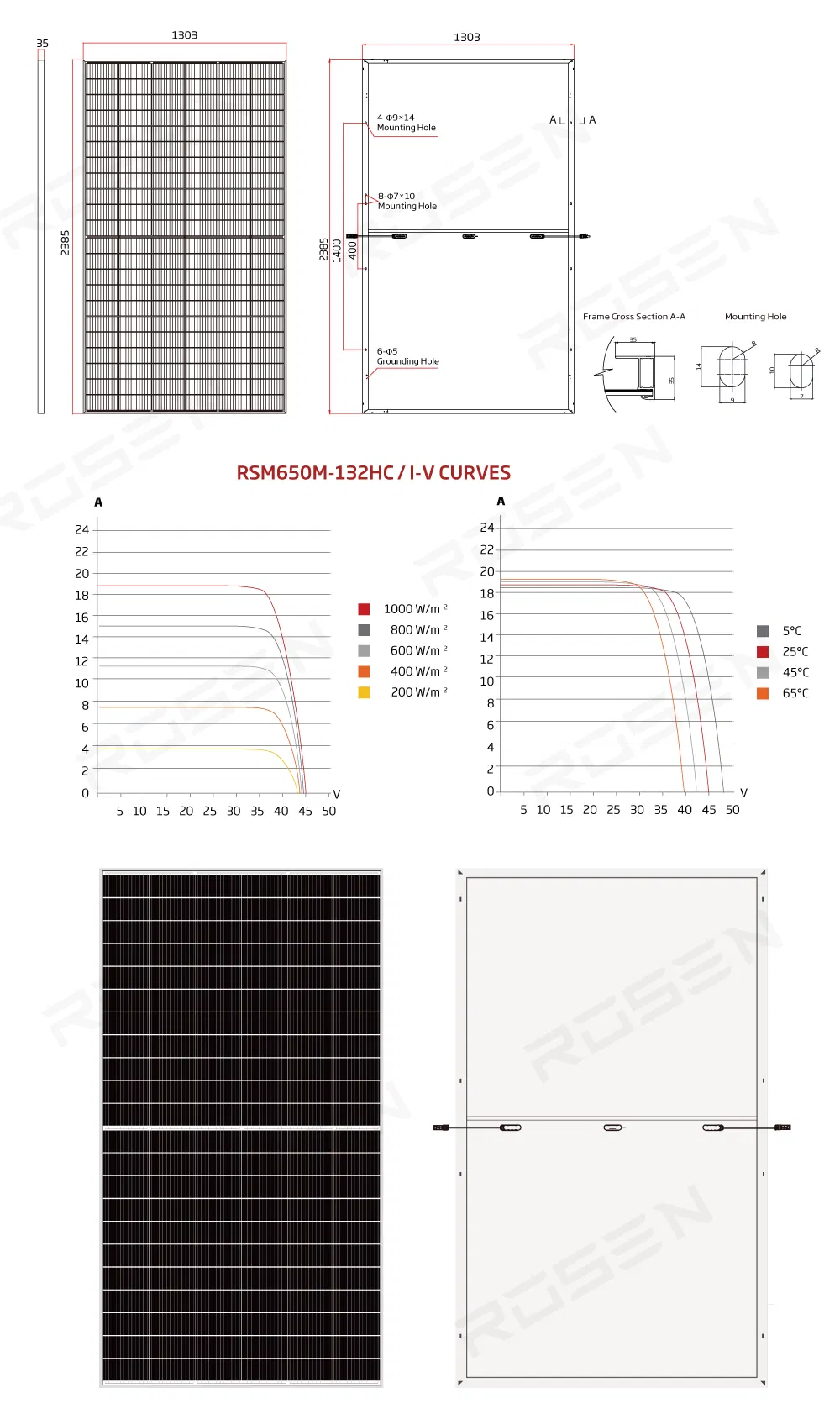 700W Painel Solar Mono Portátil para Grande Estação de Energia