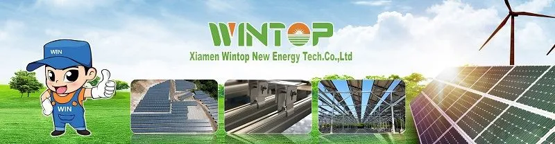 Kit de Conexão de Trilho de Instalação de Alumínio para Painel Solar