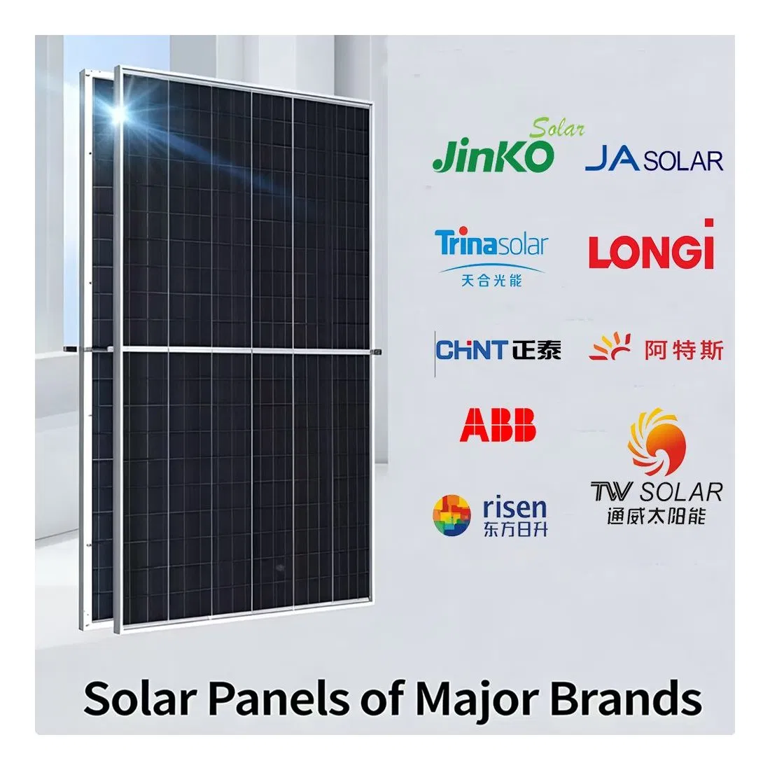 Módulo de Painel Solar Flexível Monocristalino de Perovskita Longi Trina/Ja Inteligente para o Lar
