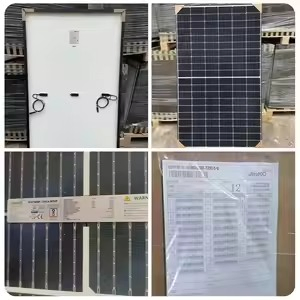 Jinko 550W Painel Solar Mono Perc Geração de Energia Confiável para Fazendas Solares