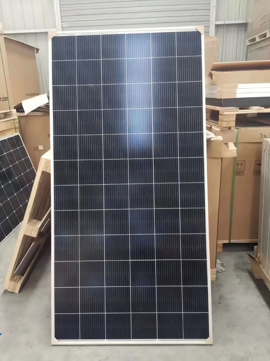 Preço Atacadista 580W 620W 630W Painel Solar Bifacial de Meio Célula para Telhado Comercial