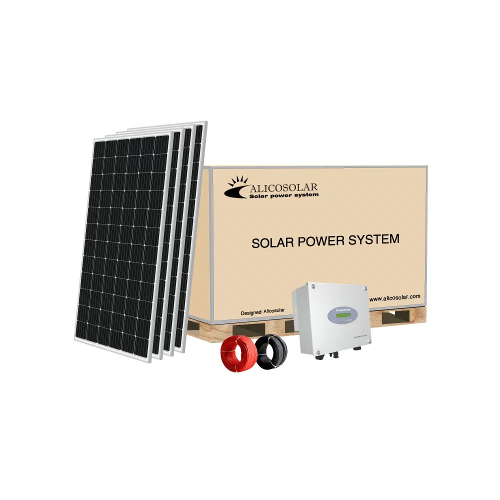 14 Alicosolar Mono Half Cell 450W Painel Solar 144 Módulo de Células PV com TUV/CE/ISO para Industrial