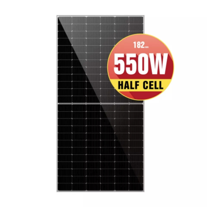 Painéis Solares Monocristalinos 48 Volt Painéis Solares Mono 530W 550W Wp Módulo PV