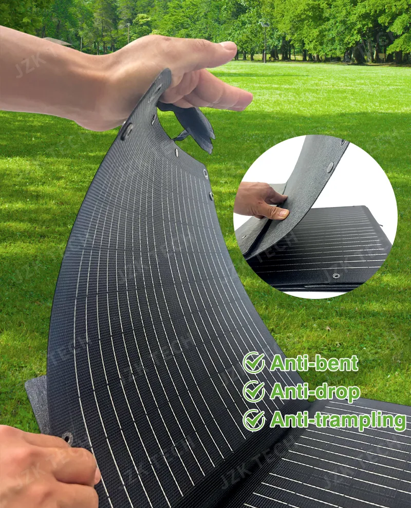 Painel Solar Camping Exterior