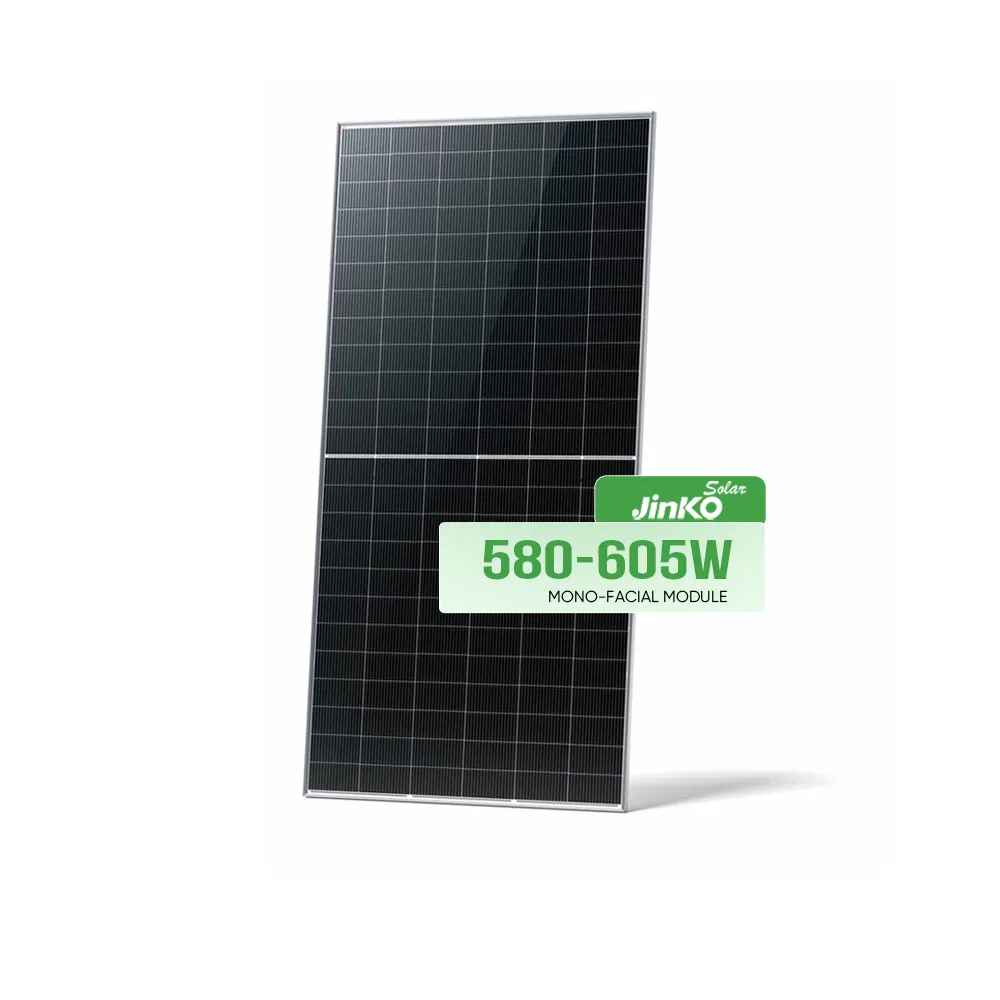 Jinko 600W 650W 700W Módulo Fotovoltaico Poliédrico Flexível Preto de Célula Semi-Integrada Monocristalina Policristalina de Energia Solar Painel de Energia Solar