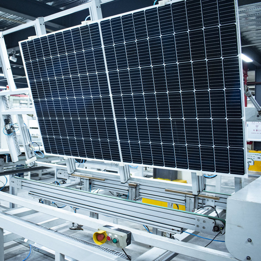 Painel Solar Flexível Bifacial de Vidro Duplo de Alta Qualidade para Indústria