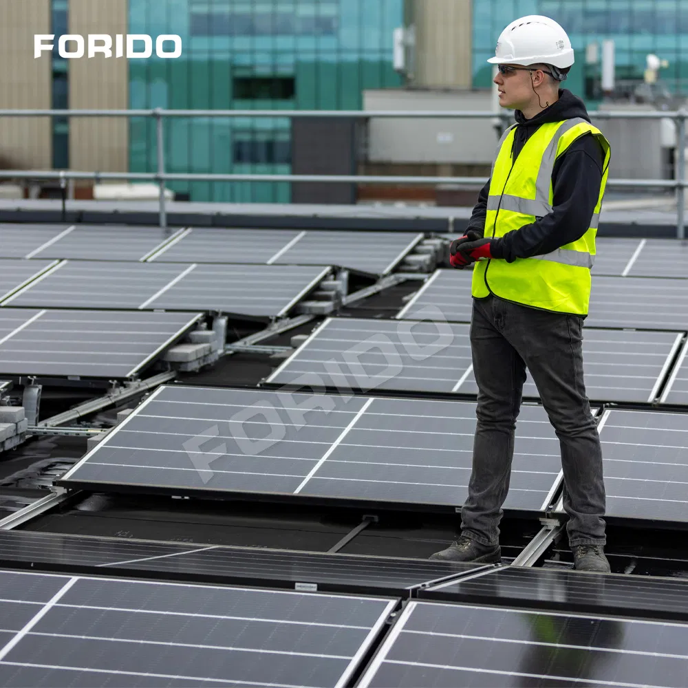 Painel Fotovoltaico Conectado à Rede Doméstica de Silício Monocristalino de Alta Eficiência
