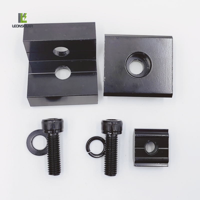 Kit de Montagem de Painéis Solares Universal para Telhados Metálicos