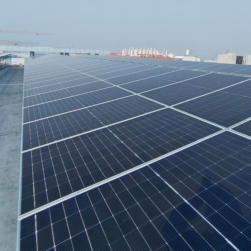 Tecnologia Avançada 580W Painel Solar para Sistemas Fotovoltaicos Comerciais e Industriais