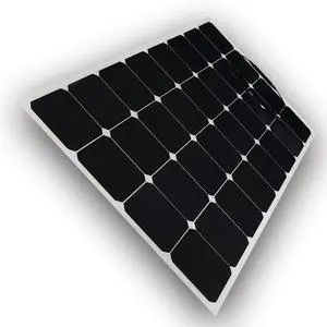 Painel Solar Semi Flexível de Alta Taxa de Conversão, Cristal Único, Dobrável, Ultra Fino e Leve, Portátil 18 para Rvs, Campers, Marinhas, Tendências, Atividades ao Ar Livre