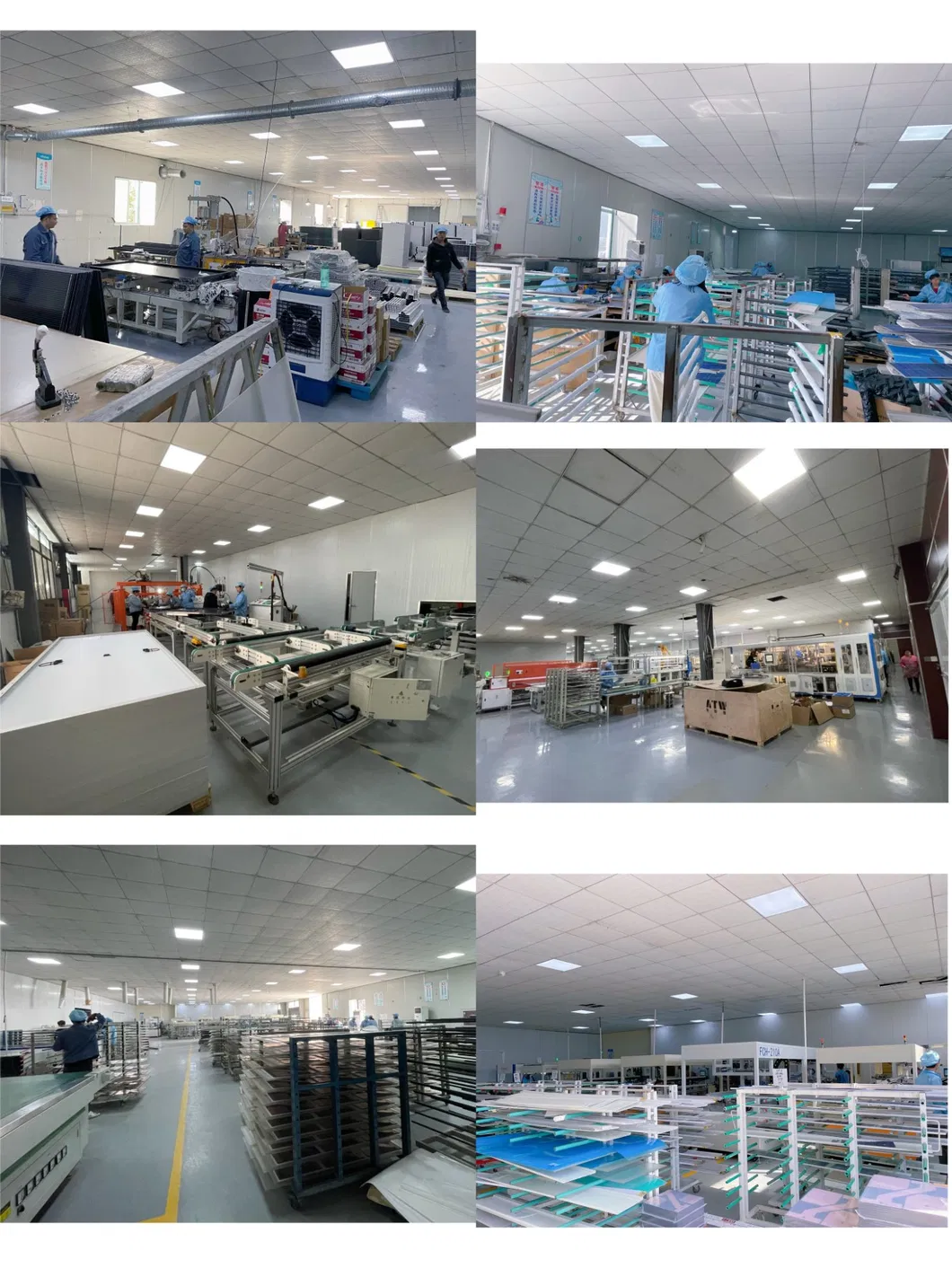 Técnica de fabricação dos painéis solares