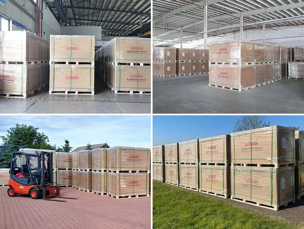 Painéis Solares N-Type de Alta Eficiência para Uso Comercial