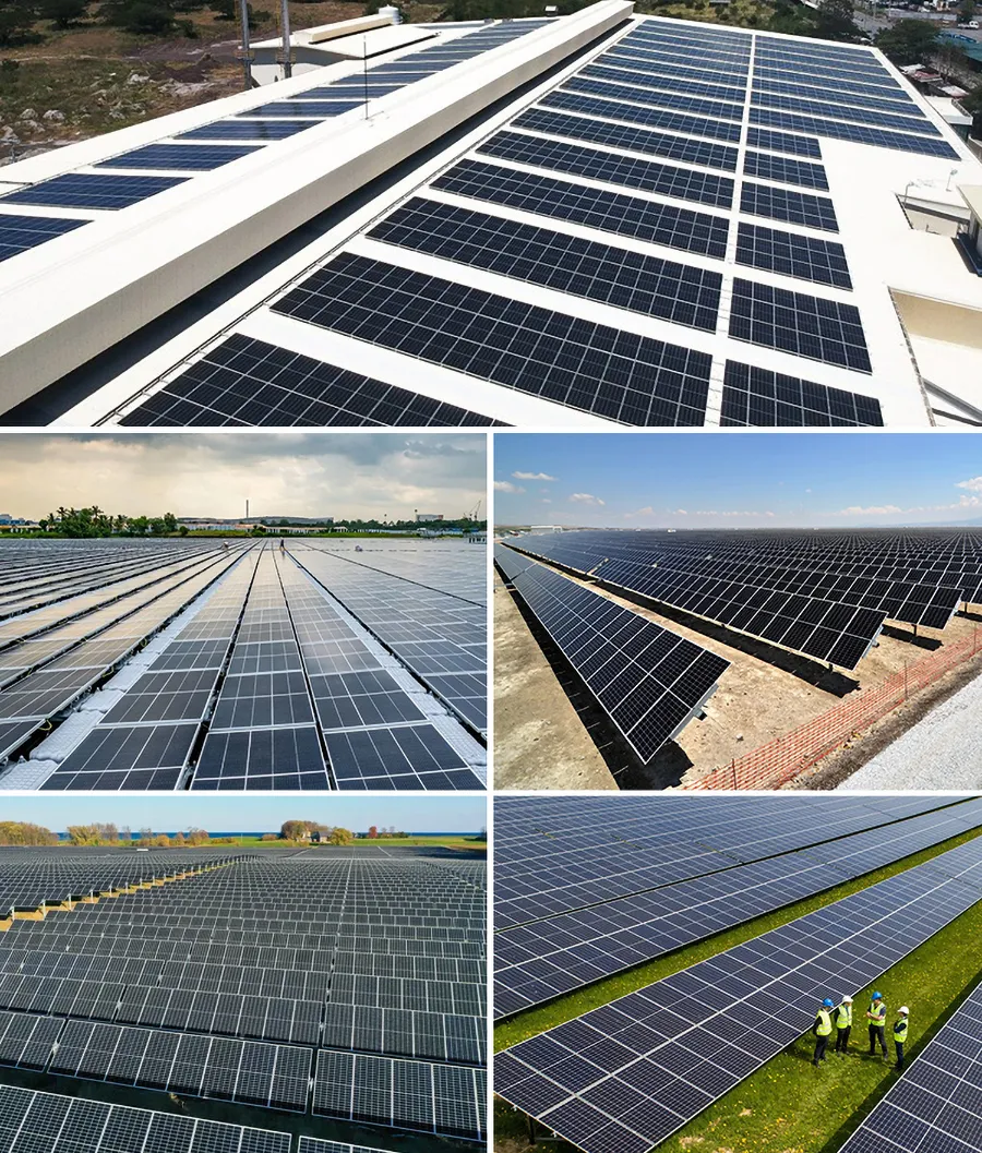 Preço de Atacado Painéis Solares Policristalinos para Uso Doméstico 565W 585W Jinko 580n-72hl4-V