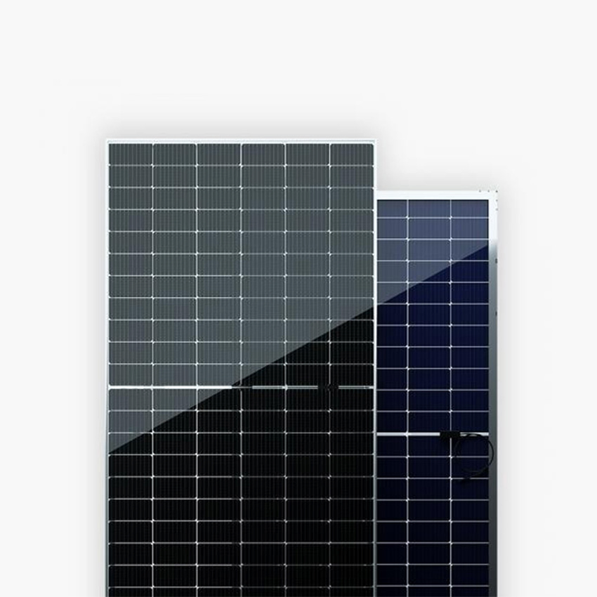 Painéis Solares Bifaciais Jinko 605-630W Tecnologia de Lado Duplo Tipo N 132 Células IP68 Classificação Uso Comercial Industrial Energia Estoque
