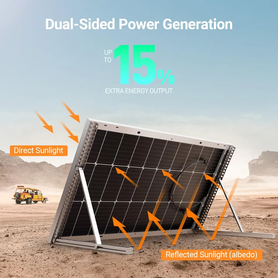 Painel Solar Avançado 220W, Alta Produção de Energia, Baixo Consumo, Ótimo para Marinha e Barcos