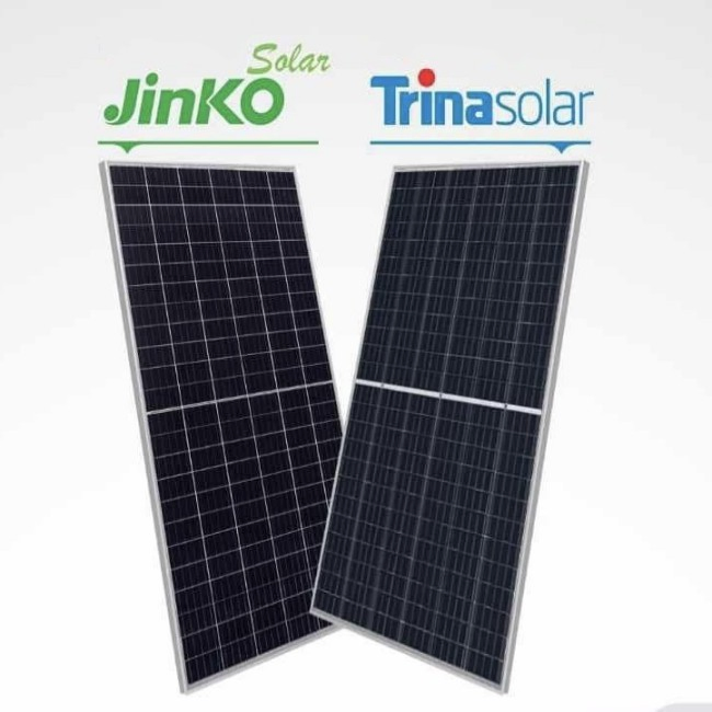 Sistema de Energia Solar Preços de Painéis Solares Pretos Completos 700W Painéis Solares em Camadas 625W 650W Módulo PV de Alta Eficiência à Venda