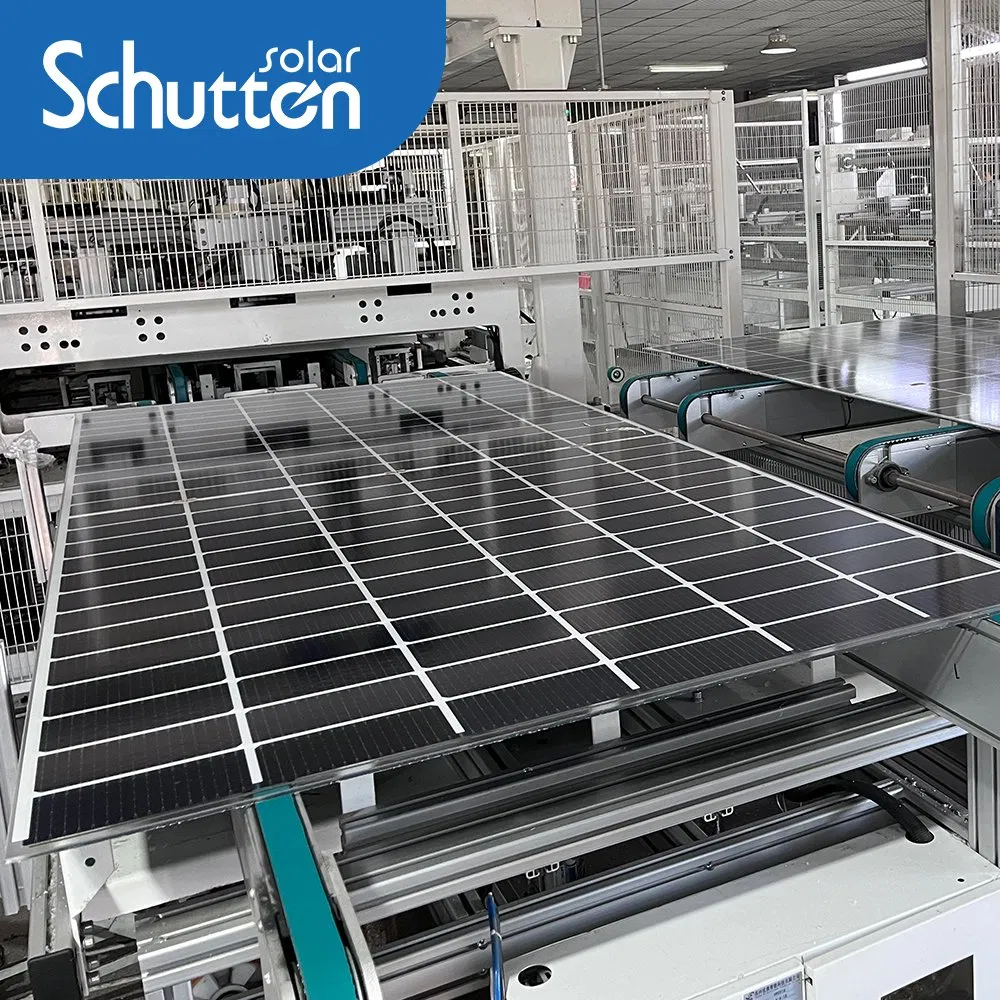 Painel Solar Monocristalino de Alta Eficiência com Vidro Duplo Impermeável para Máxima Produção de Energia 580W 590W 600W