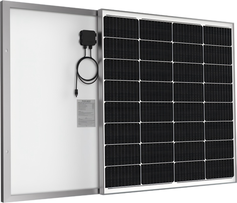 120W 18V Painel Solar de Vidro Off-Grid de Tamanho Personalizado para Camping em RV