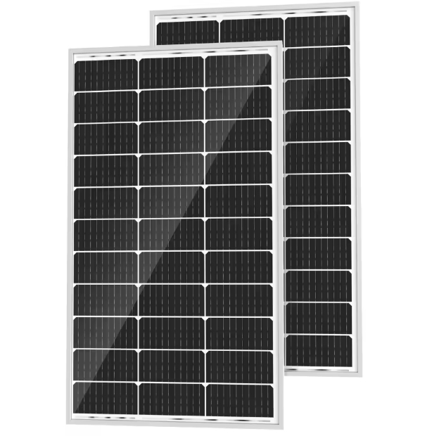 Painéis Solares Residenciais Monocristalinos da China para Casa 40W 50W 100W 150W