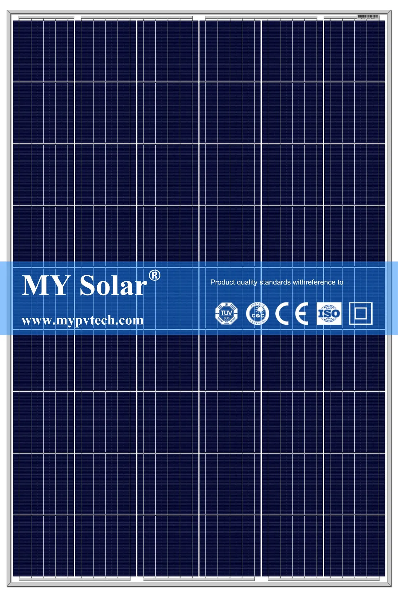 Painel Solar Policristalino de Alta Qualidade 270W com TUV, CE, SGS