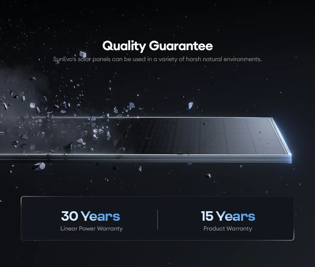 Painéis Solares Bifaciais Hjt Tipo N Sunevo Detalhes 3