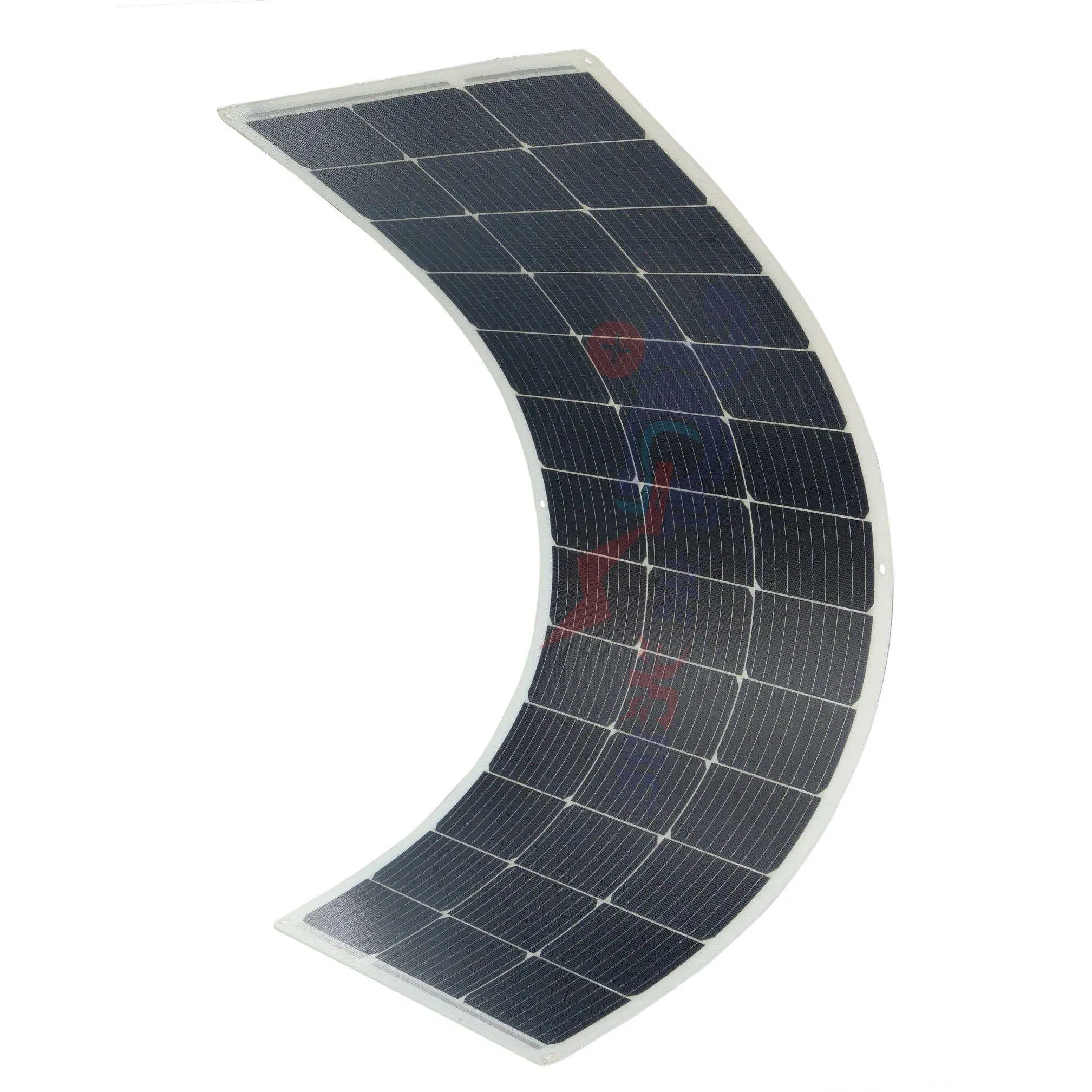 Painel Solar Flexível de Fábrica Atacadista da China 100W Módulo Monocristalino Painel Solar Chinês