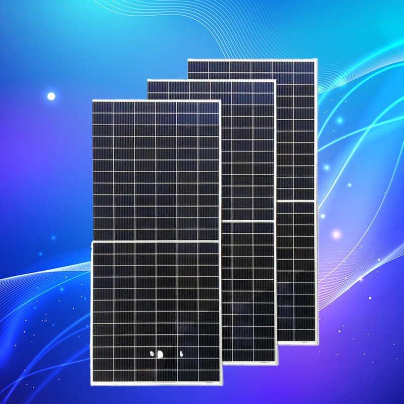 Preço Atacadista 550W Painel Solar Mono de Alta Eficiência para RV, Marinha, Telhado e Outros Dispositivos Off-Grid em Grande Estoque