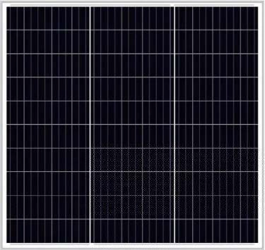 Painel Solar Mono de Alta Eficiência 90W com Certificação IEC e CE