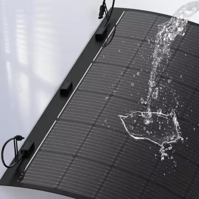 Painel Solar Flexível de Alta Qualidade Sunman 380W 400W 430W 500W 520W Painel Solar Fotovoltaico Portátil de Silício em Filme Fino para Camping