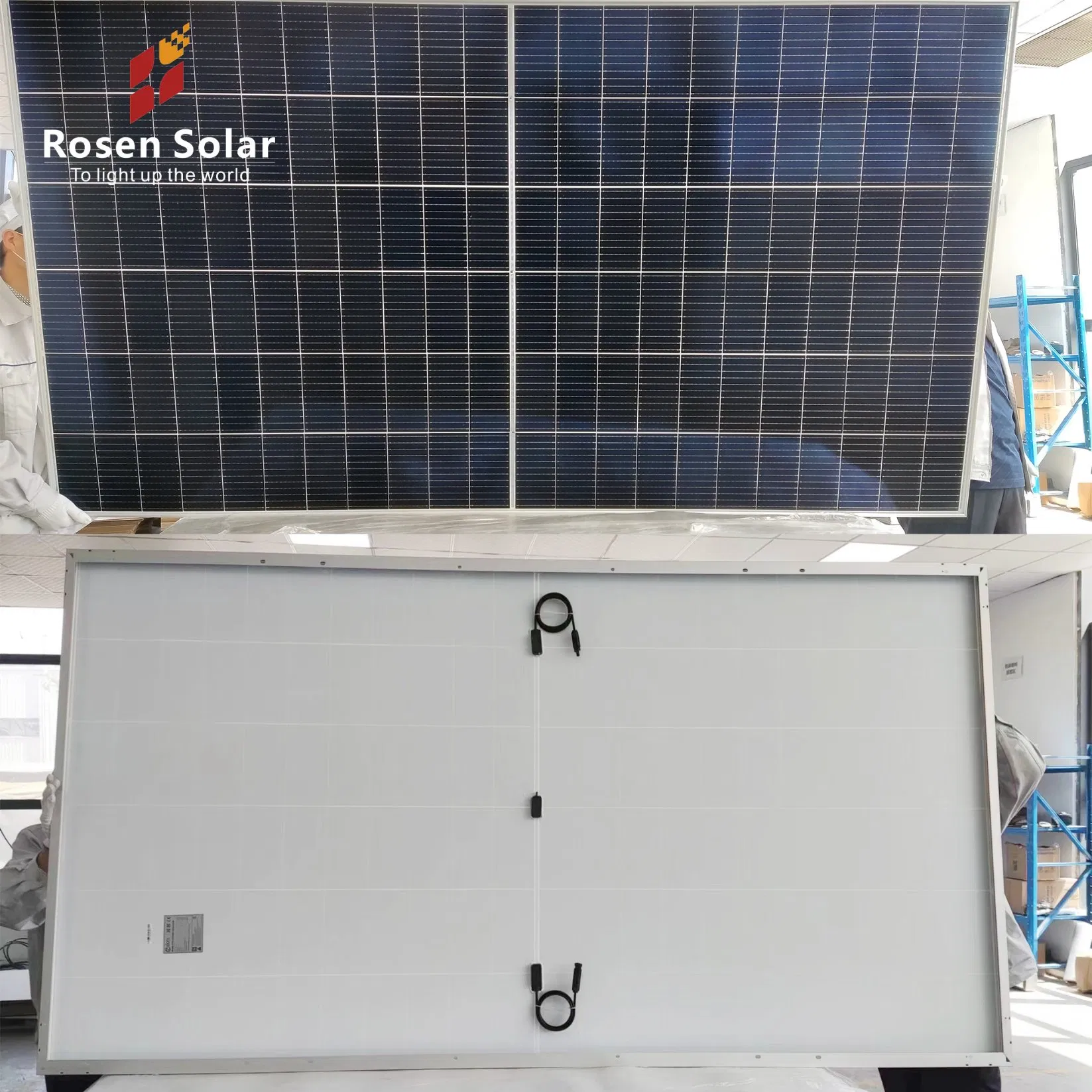 Camada 1 Painéis Solares 700W Painéis Solares Mono 700 Painéis de Energia Solar em Watts para Residências Comerciais