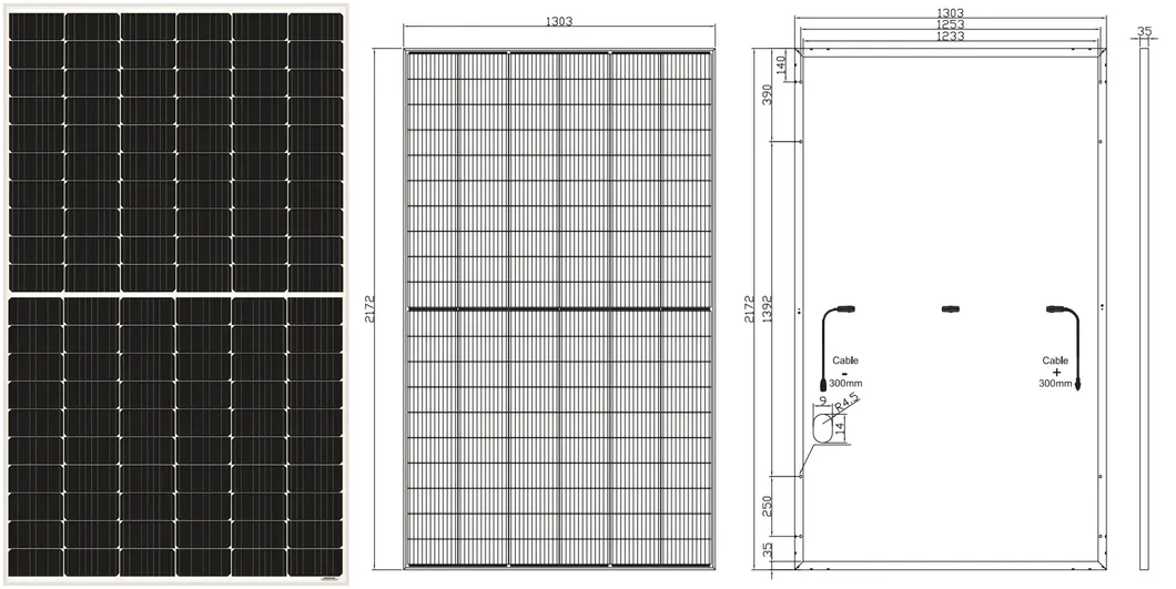 Preço de Fábrica por Atacado Painel Solar de Célula Solar N-Type 560W 570W 580W 585W para Sistema de Energia Solar Comercial