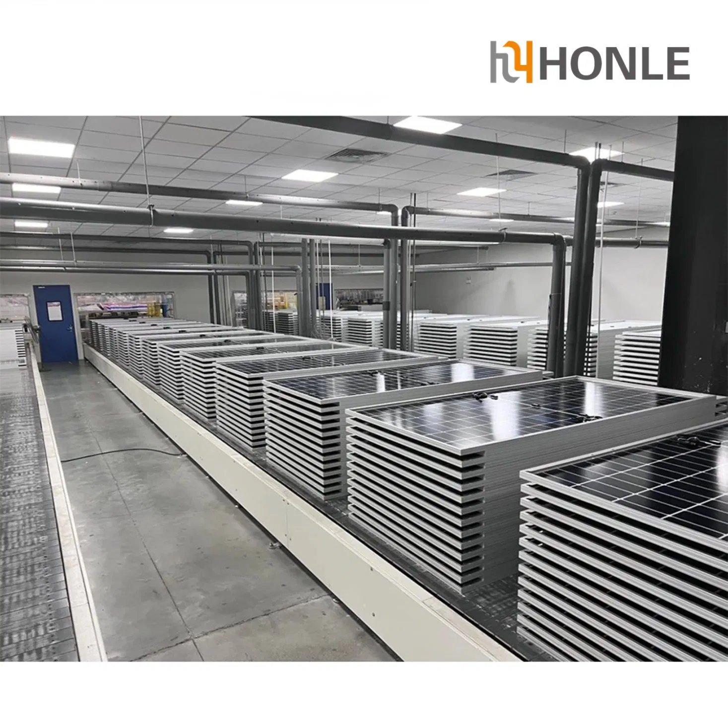 Módulo Fotovoltaico Solar Honle China Goods 300W 400W 500W 600W Painel Solar Perc de Meio Célula para Armazenamento de Energia Off-Grid Célula Solar