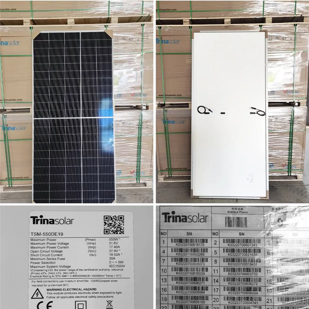 Módulos PV bifaciais de vidro duplo tipo N da Trina para uso em sistema on-grid residencial 415W 420W 425W 435W