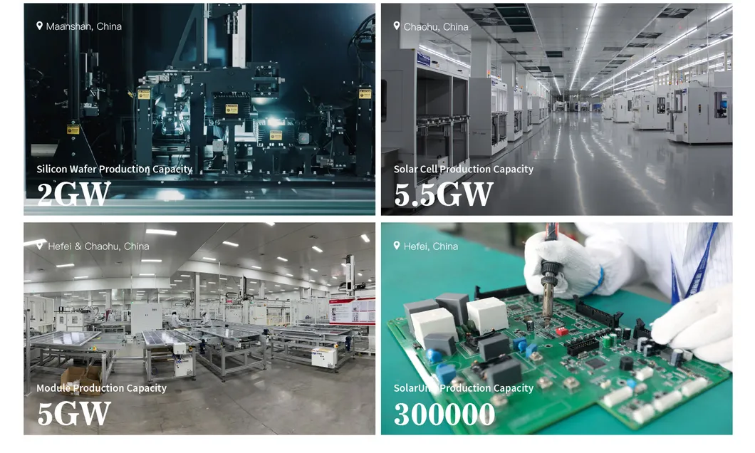 Linha de Produção Automatizada do Painel Solar