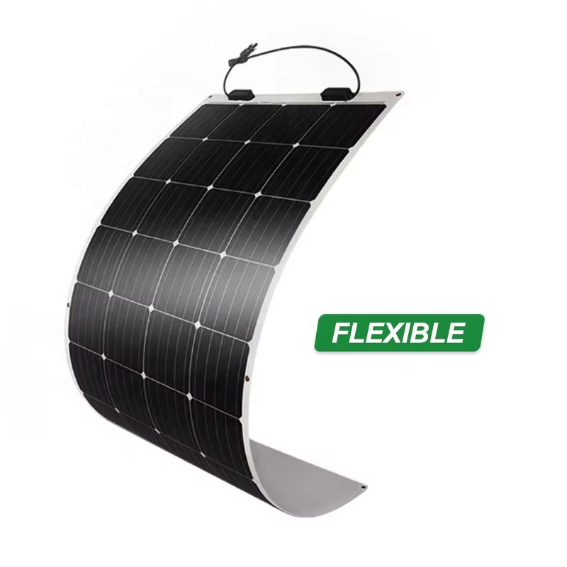 420W Painel Solar Monocristalino Perc Design Elegante para Telhado Residencial Casa Moderna