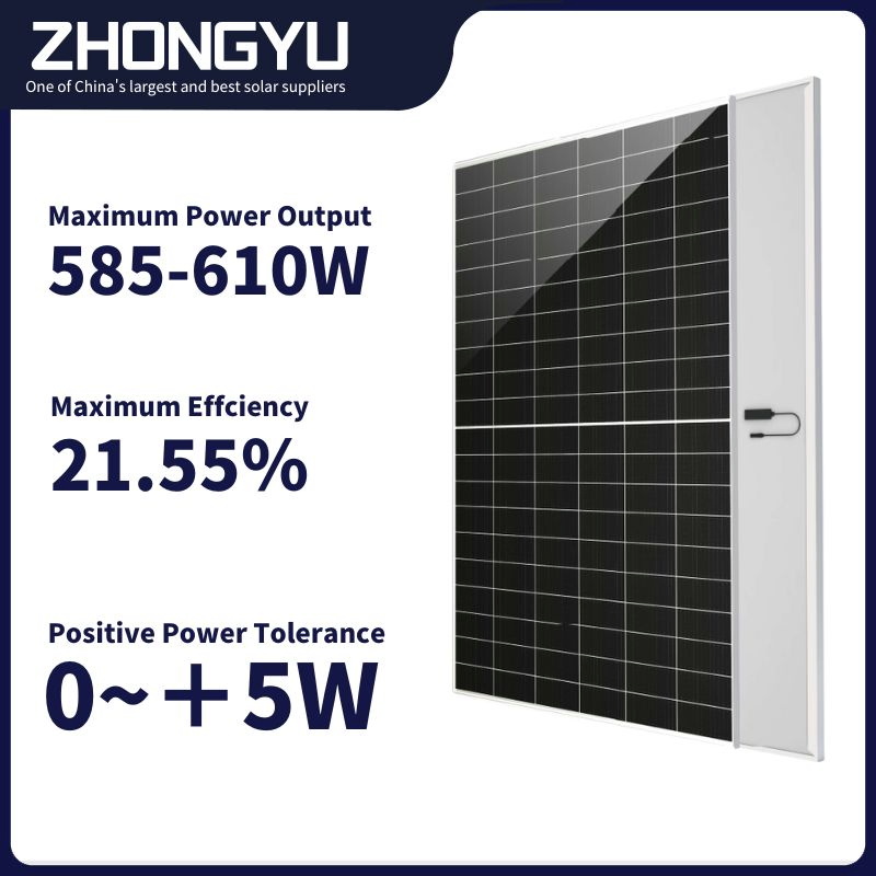 Sistema de Energia Solar Preços de Painéis Solares Pretos Completos 700W Painéis Solares em Camadas 625W 650W Módulo PV de Alta Eficiência à Venda