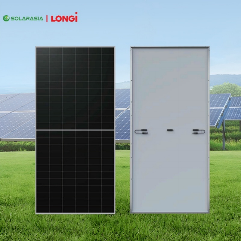 Preço do Painel Solar Longi Hi-Mo X10 Série Cientista 640W 645W 650W 655W 660W 665W 670W Painel Solar Transparente para Fazenda Solar Módulo PV