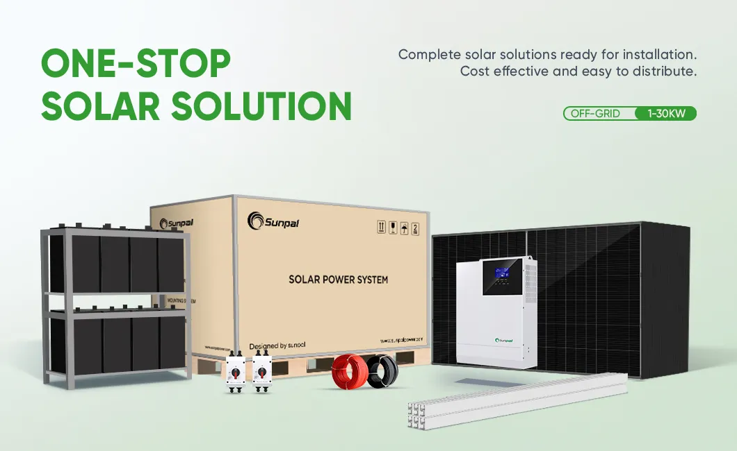 Sistema de Montagem Completo de Painéis Solares para Energia em Casa 25Kw 20Kw 15Kw Kit Completo de Sistemas de Energia Solar