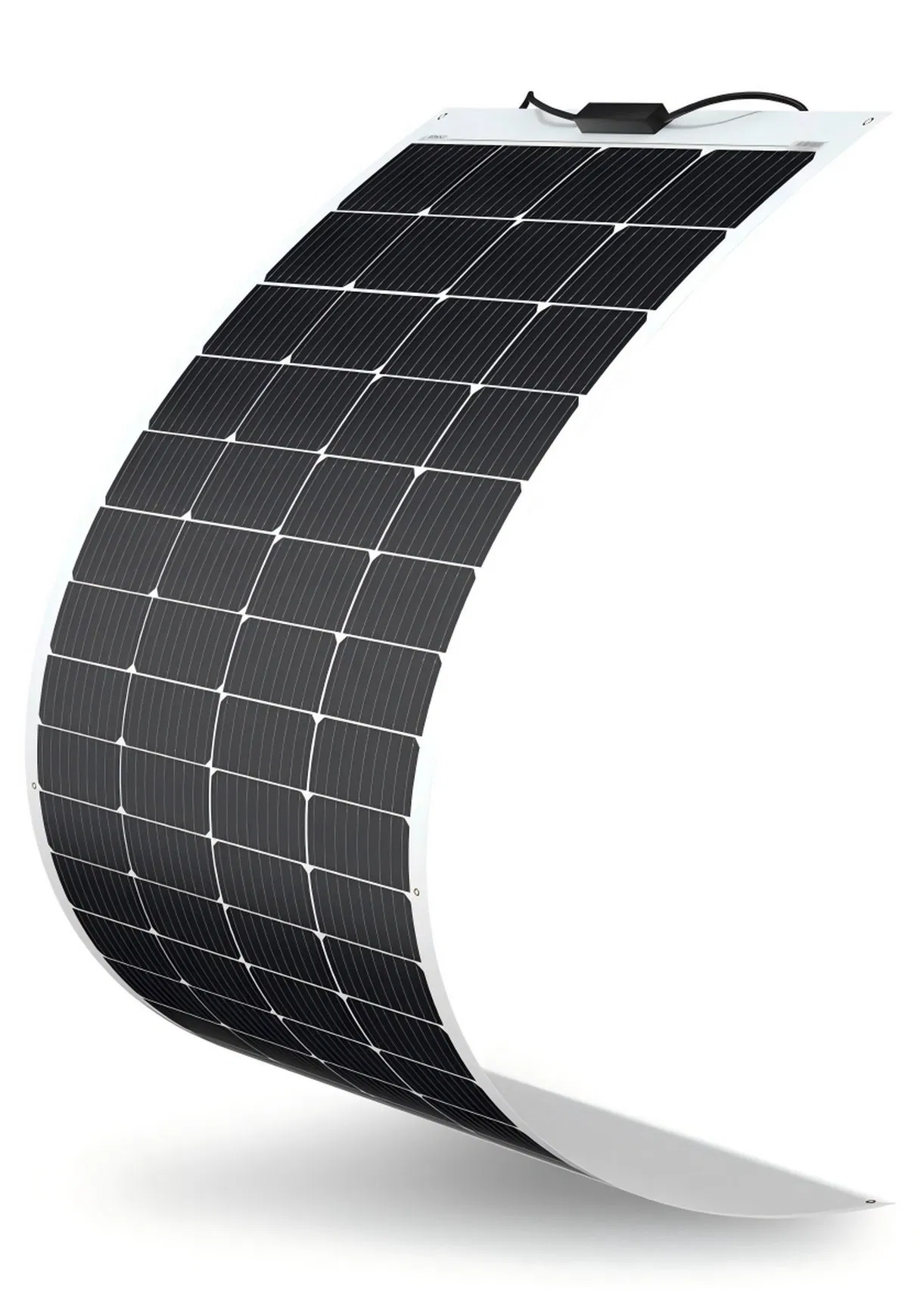200W 18V painel solar leve e flexível off-grid para Rvs, iates, camping e varandas