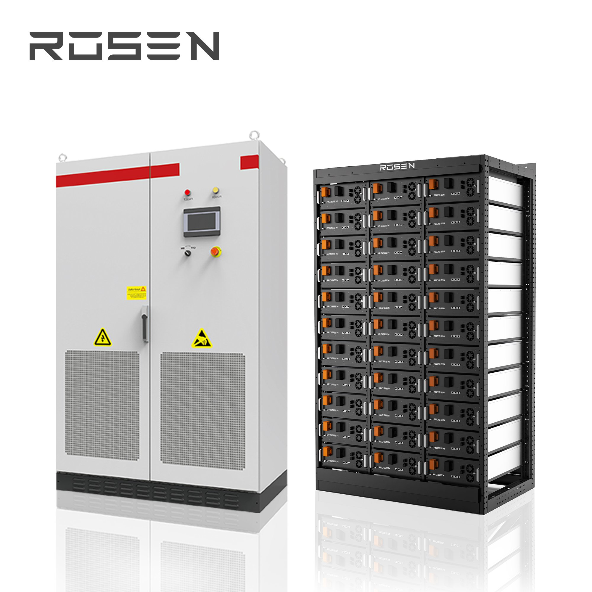Sistema de Painel Solar Rosen Ess 100kw Bateria de Lítio Armazenamento de Energia