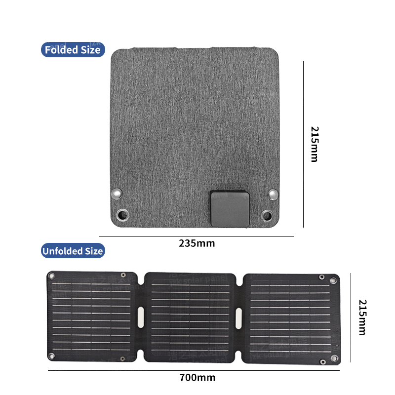 Carregador Solar Portátil 21W para Aventuras Marítimas