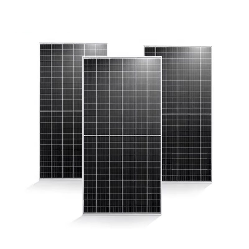 Módulos de Células Half Cell Classe A+ Monocristalinos Tier1 Sistema de Células Mono Perc 400W 410W 450W 550W 670W Painel Solar Portátil de Energia Elétrica Residencial Crystalline PV