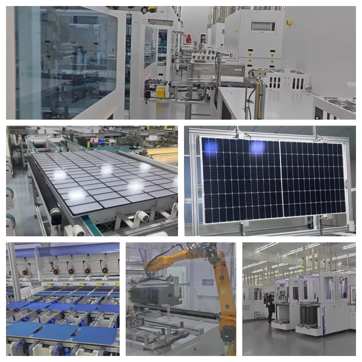 Linha de Produção de Painéis Solares