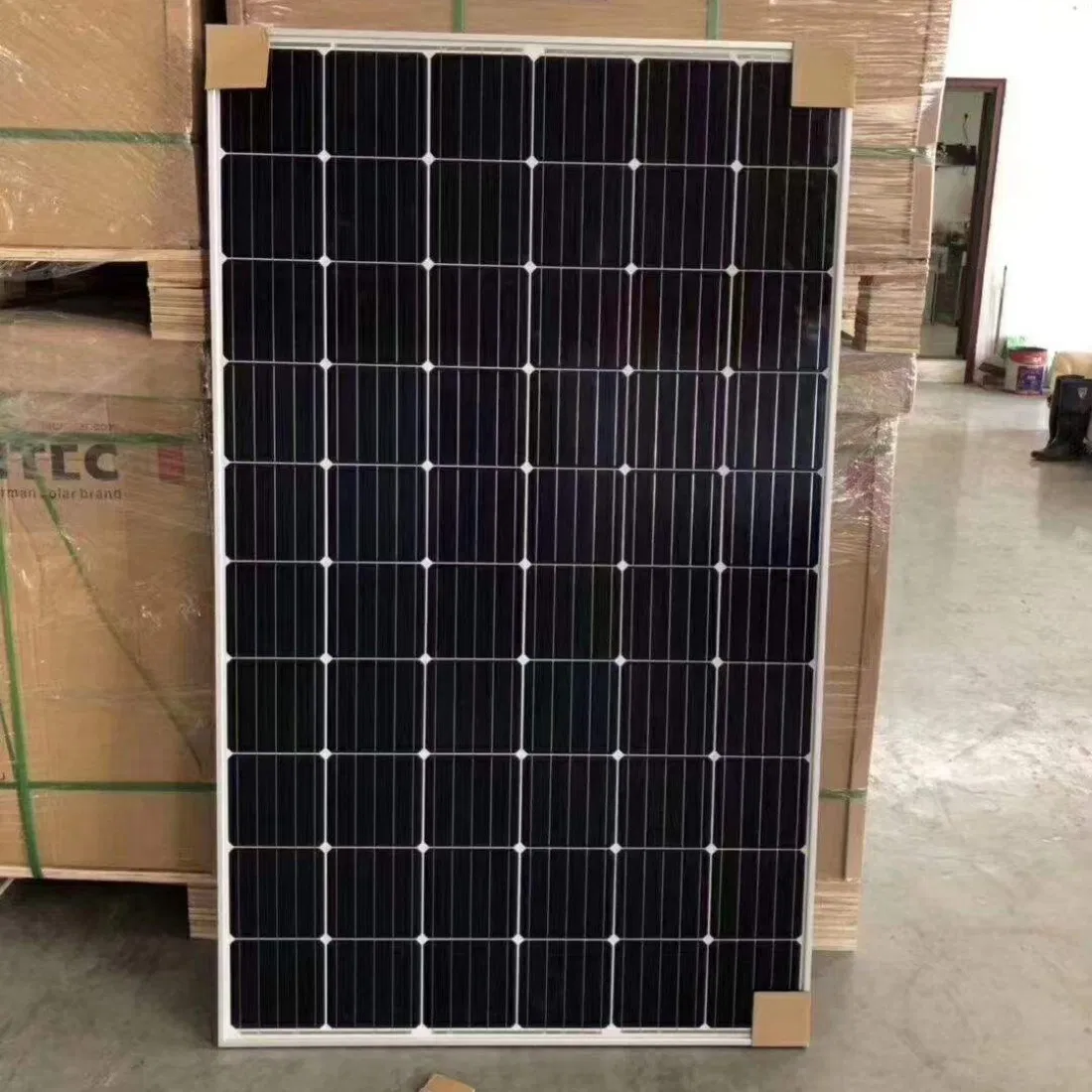 Dispositivo Fotovoltaico Completo de Grande Capacidade Industrial para Estação de Energia Conectada à Rede em Telhados de Edifícios Comerciais Sistema de Painéis Solares