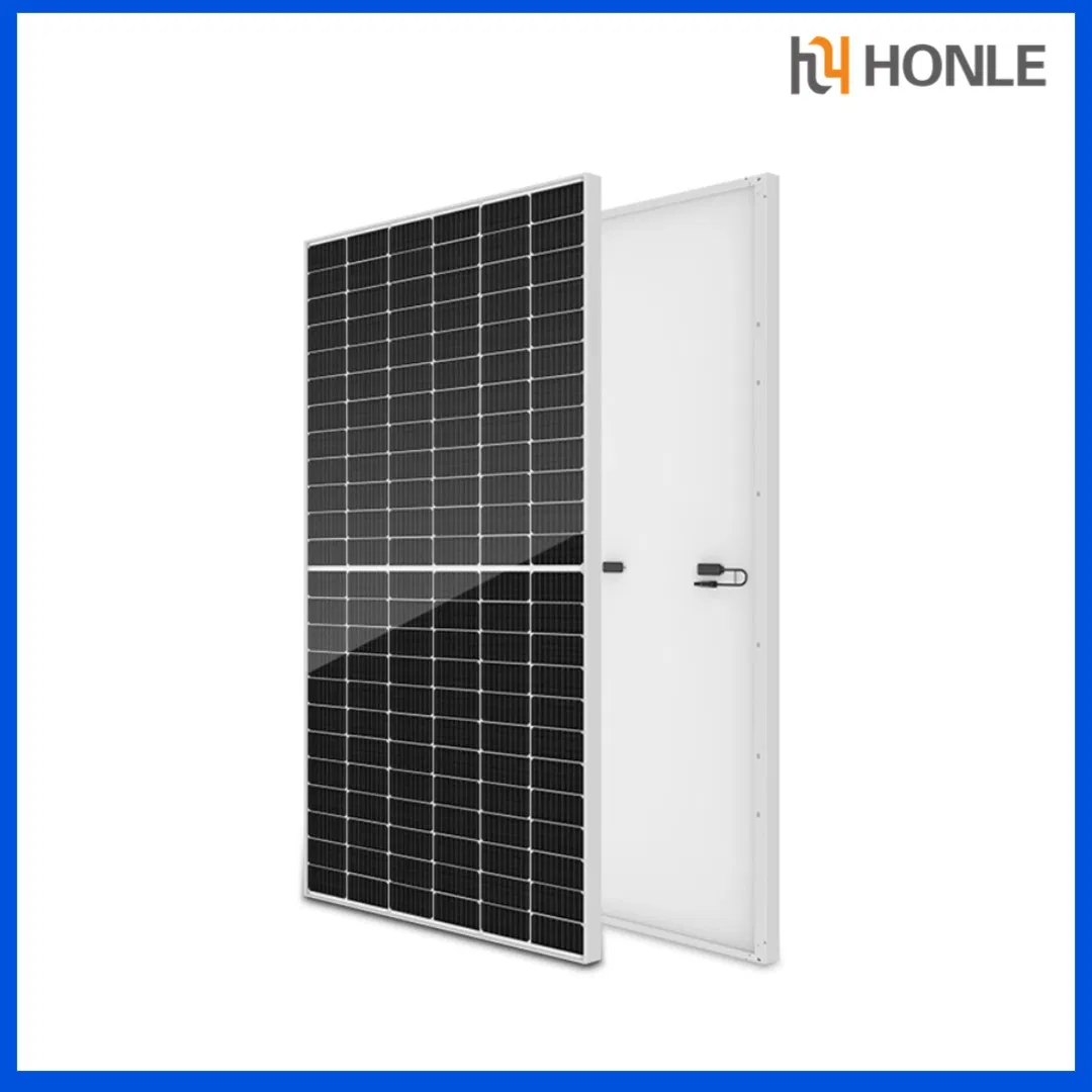 Módulo Fotovoltaico Solar Honle China Goods 300W 400W 500W 600W Painel Solar Perc de Meio Célula para Armazenamento de Energia Off-Grid Célula Solar
