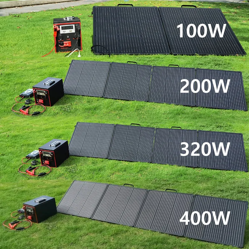 Painel Solar Portátil Dobrável